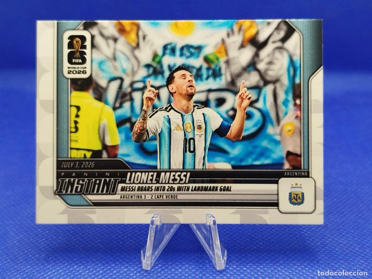 Cromos de f&uacute;tbol: #196 LIONEL MESSI ARGENTINA 2026 PANINI INSTANT FIFA WORLD CUP 1/20127