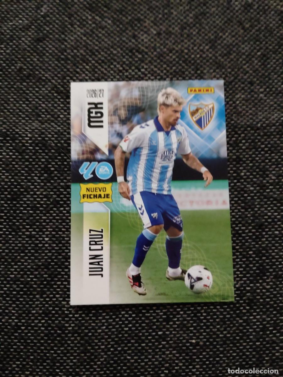 Cromos de f&uacute;tbol: 458 juan cruz nuevo fichaje malaga megacracks 2026-27