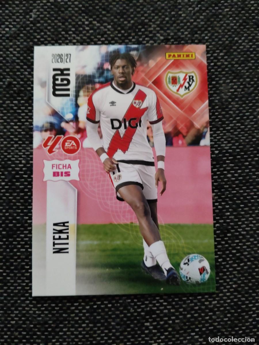 Cromos de f&uacute;tbol: 397 bis nteka rayo vallecano megacracks 2026-27