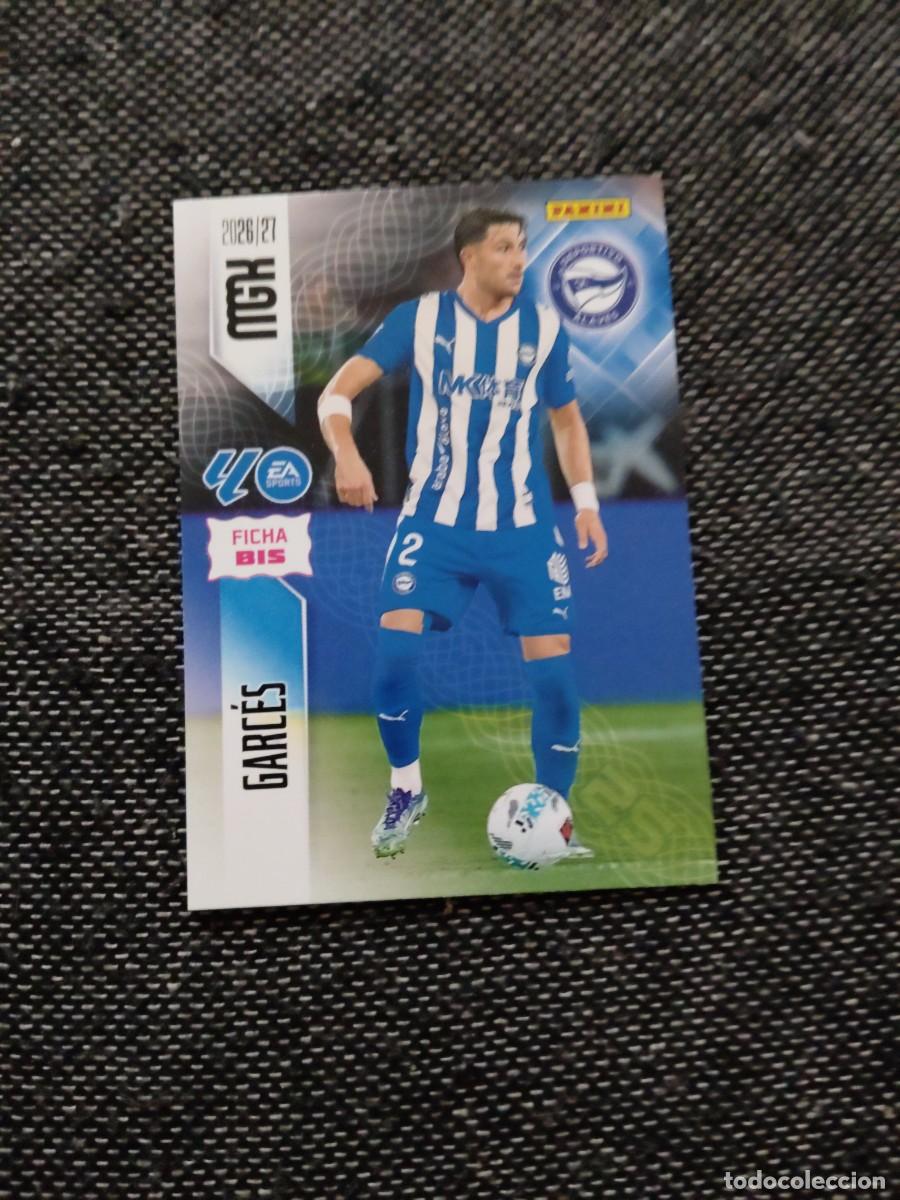 Cromos de f&uacute;tbol: 25 bis Garc&eacute;s alav&eacute;s megacracks 2026-27