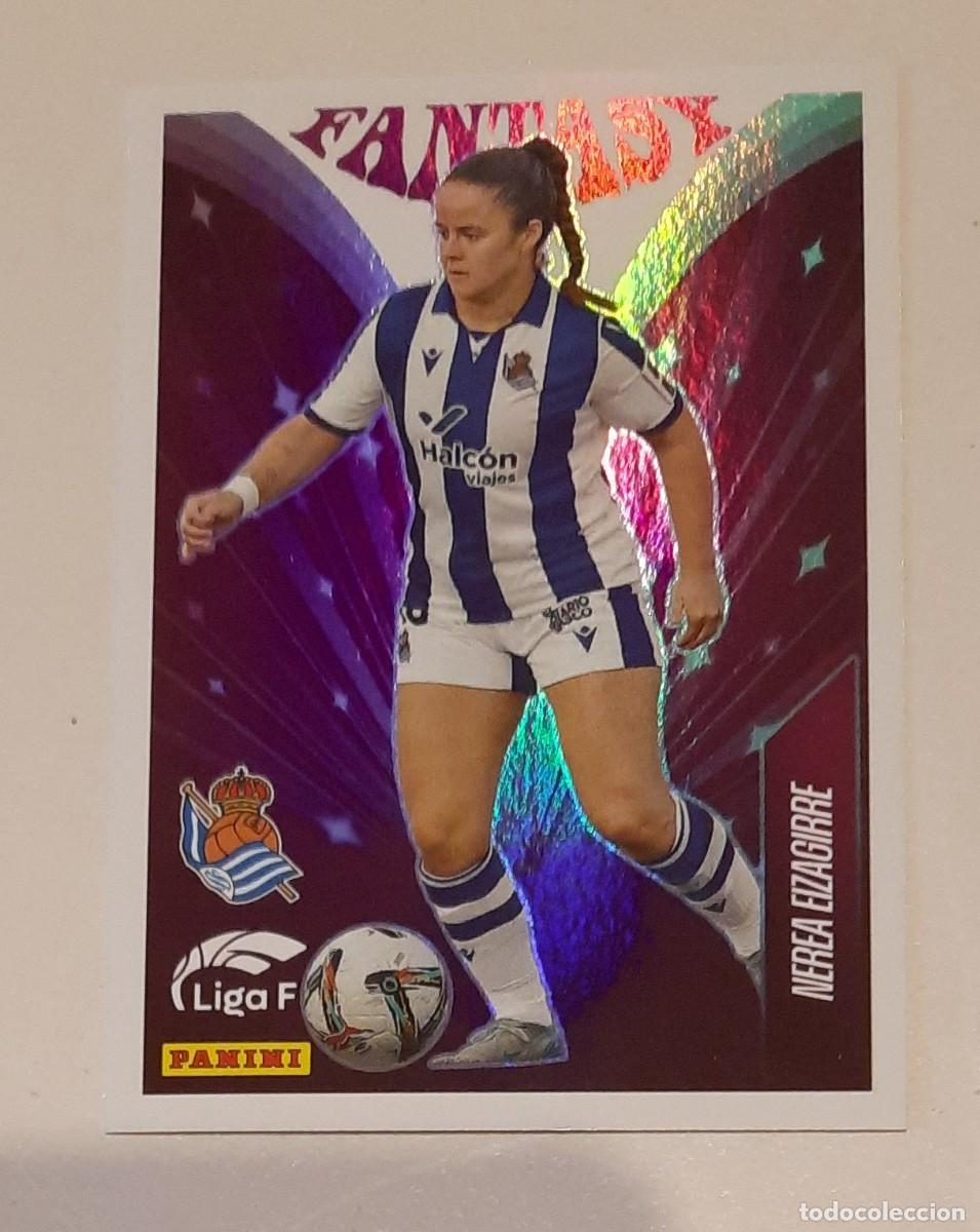 Cromos de f&uacute;tbol: Fantasy, Nerea Eizagirre Real Sociedad, Liga Femenina F 2024