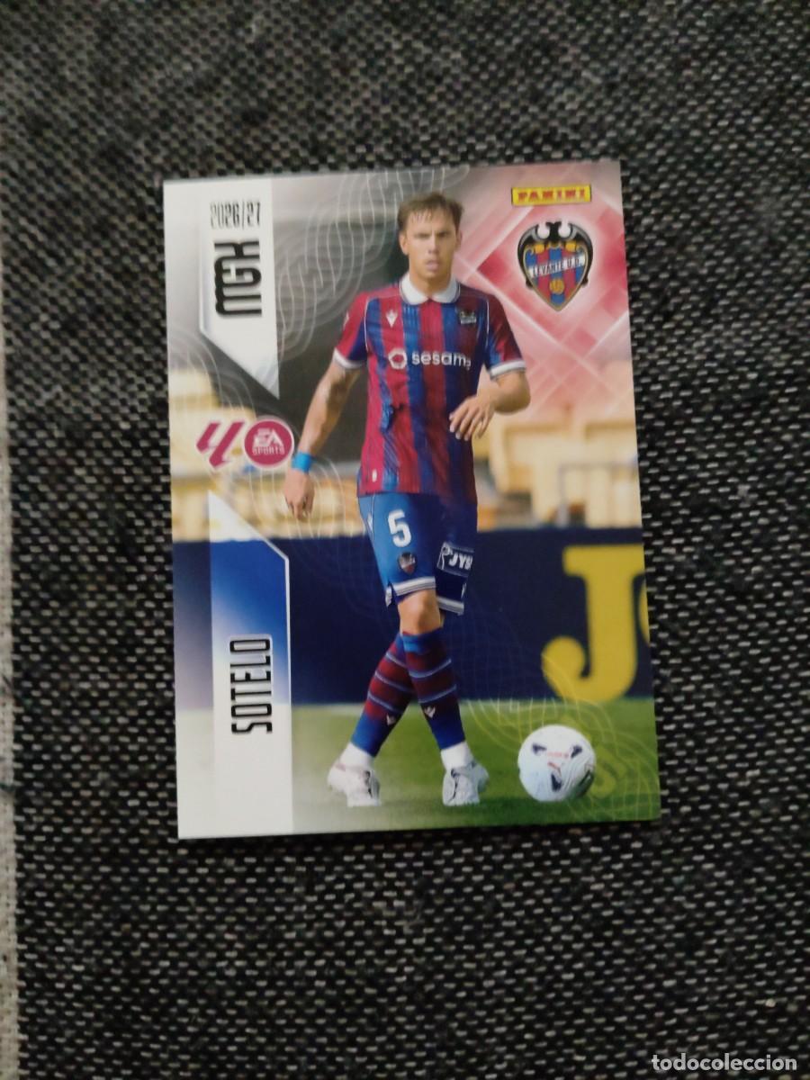 Cromos de f&uacute;tbol: 209 Sotelo levante megacracks 2026-27