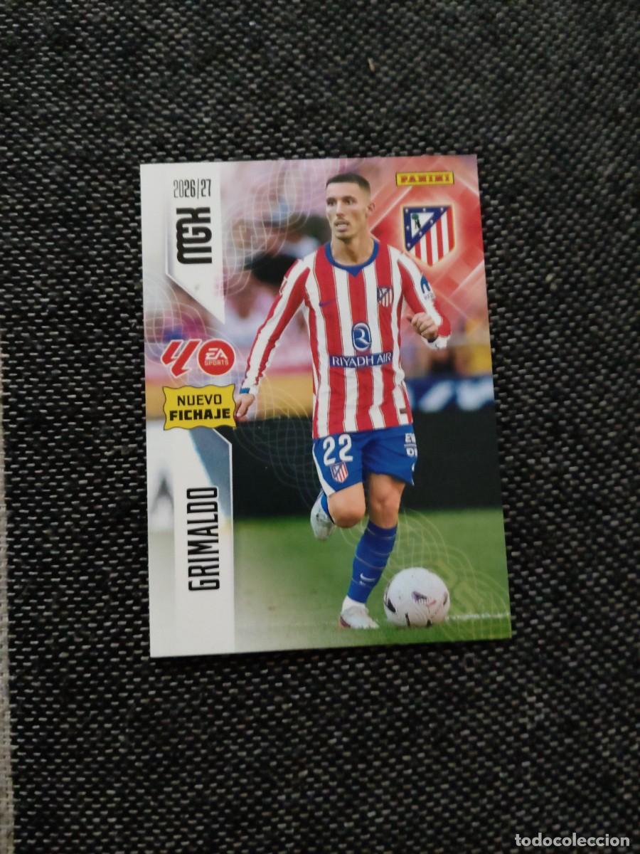 Cromos de f&uacute;tbol: 459 grimaldo nuevo fichaje Atletico de Madrid megacracks 2026-27