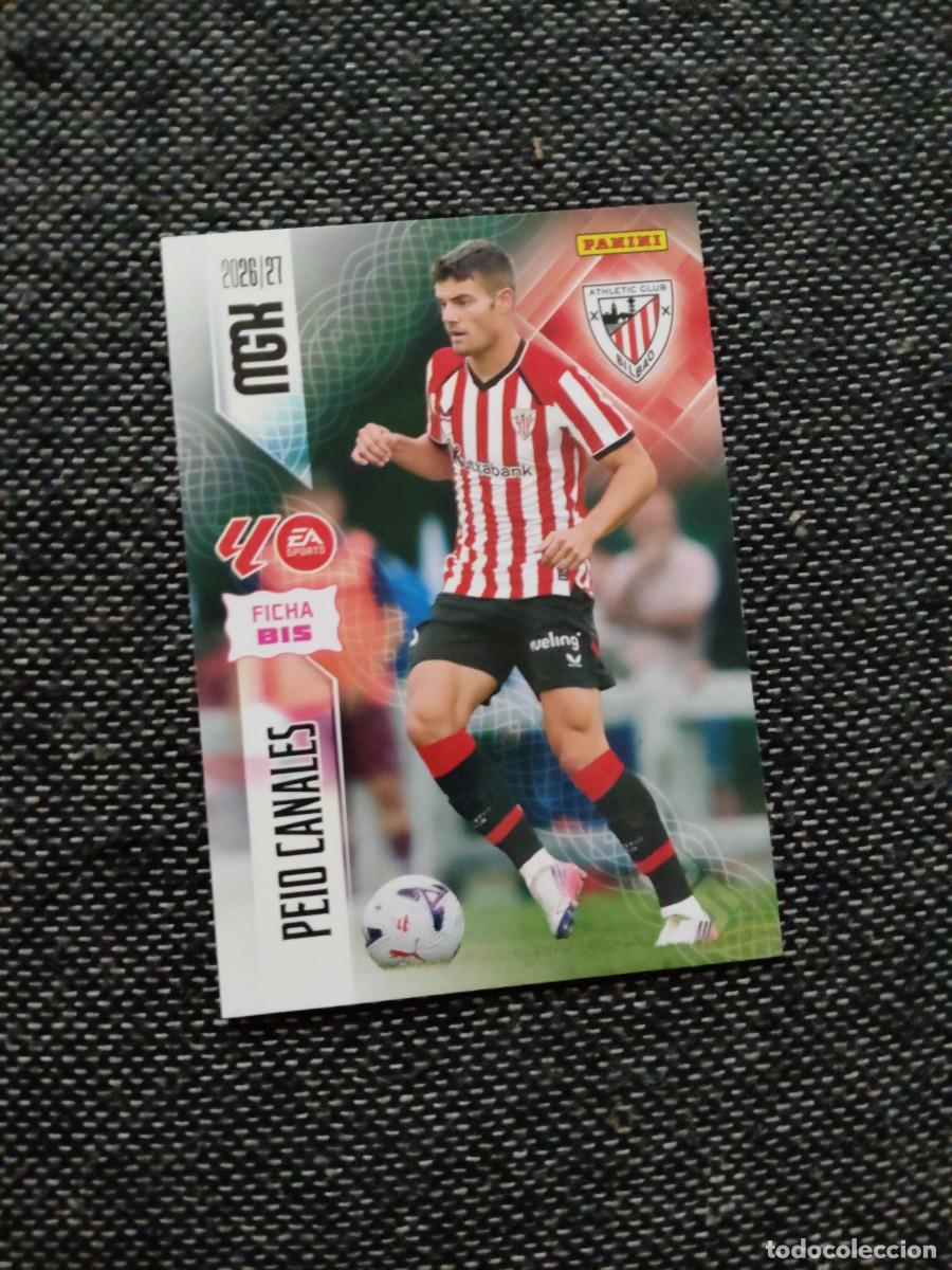 Cromos de f&uacute;tbol: 47 bis peio canales Athletic club megacracks 2026-27