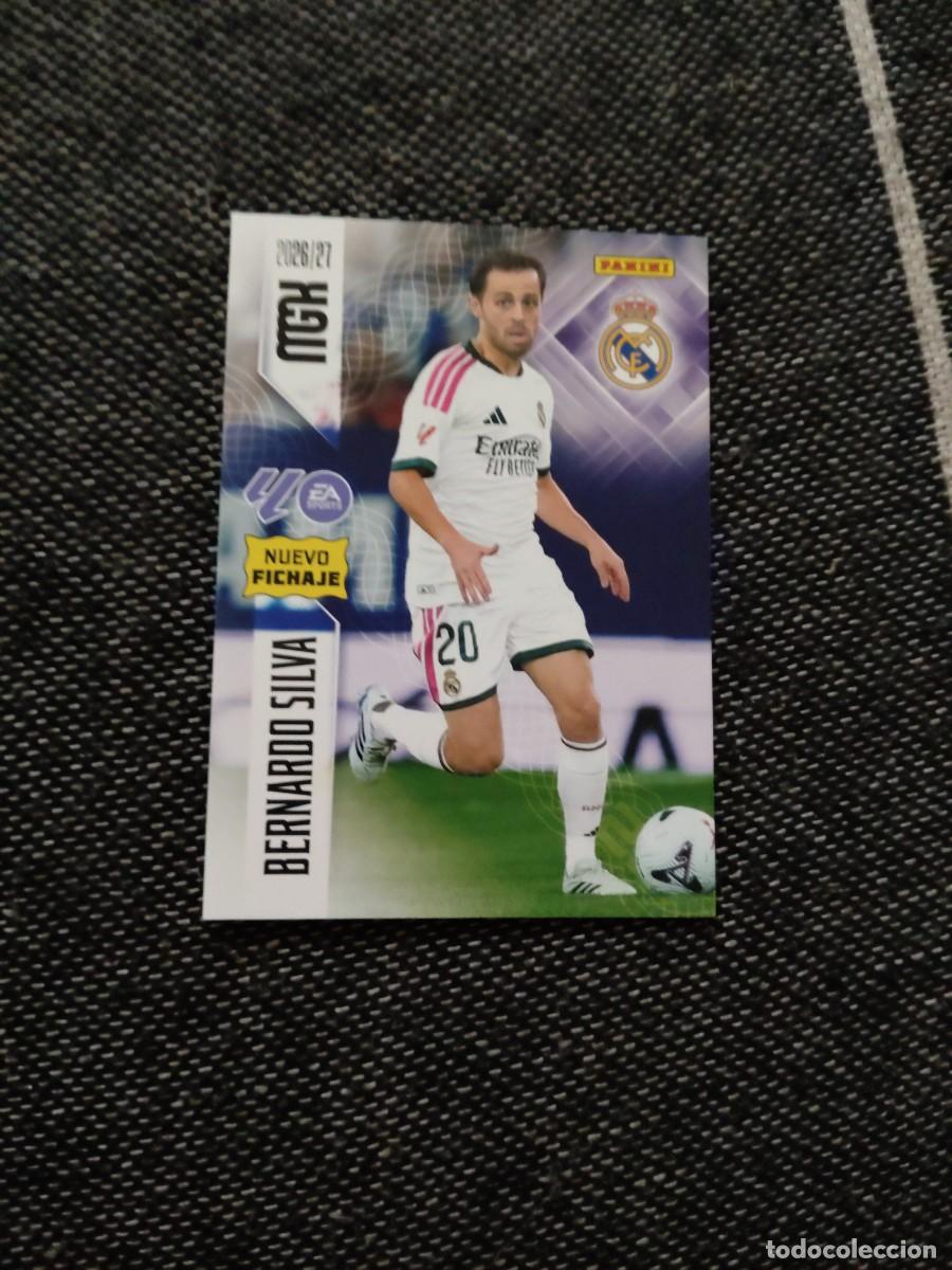 Cromos de f&uacute;tbol: 488 Bernardo silva nuevo fichaje real Madrid megacracks 2026-27