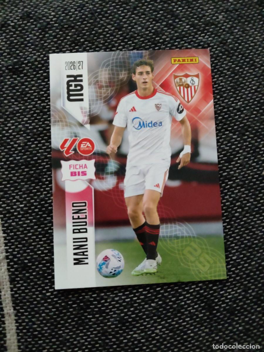 Cromos de f&uacute;tbol: 336 bis Manu bueno Sevilla megacracks 2026-27