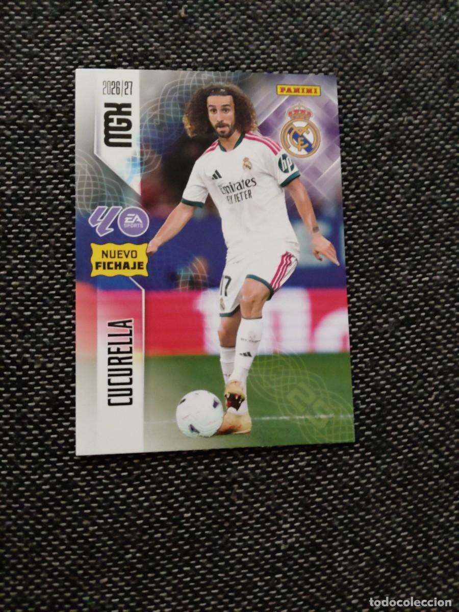 Cromos de f&uacute;tbol: 451 cucurella nuevo fichaje real Madrid megacracks 2026-27