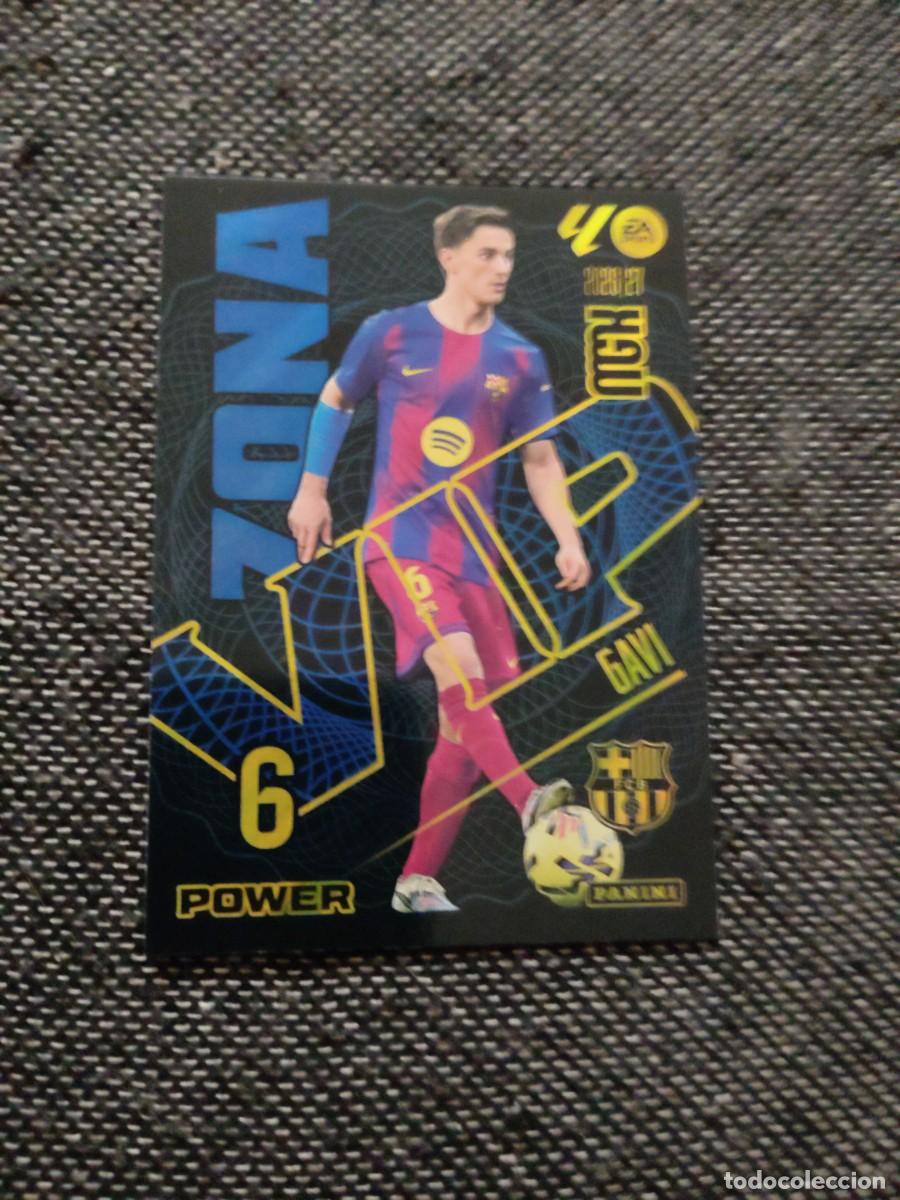 Cromos de f&uacute;tbol: 394P gavi zona vip power FC Barcelona megacracks 2026-27