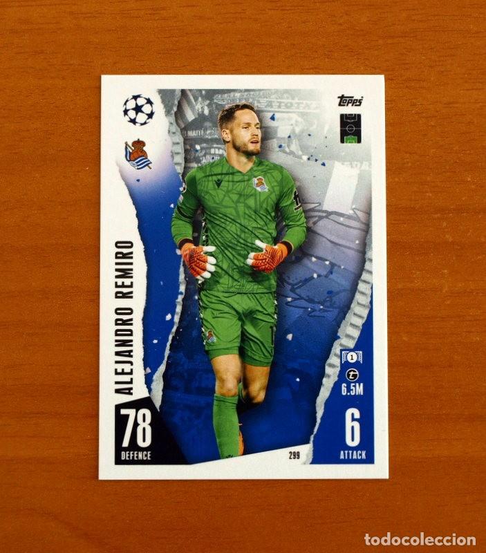 Figurine di Calcio: Real Sociedad -N&ordm; 299 Alejandro Remiro -Topps Match Attax Trading Card Game 2023-2024-23-24