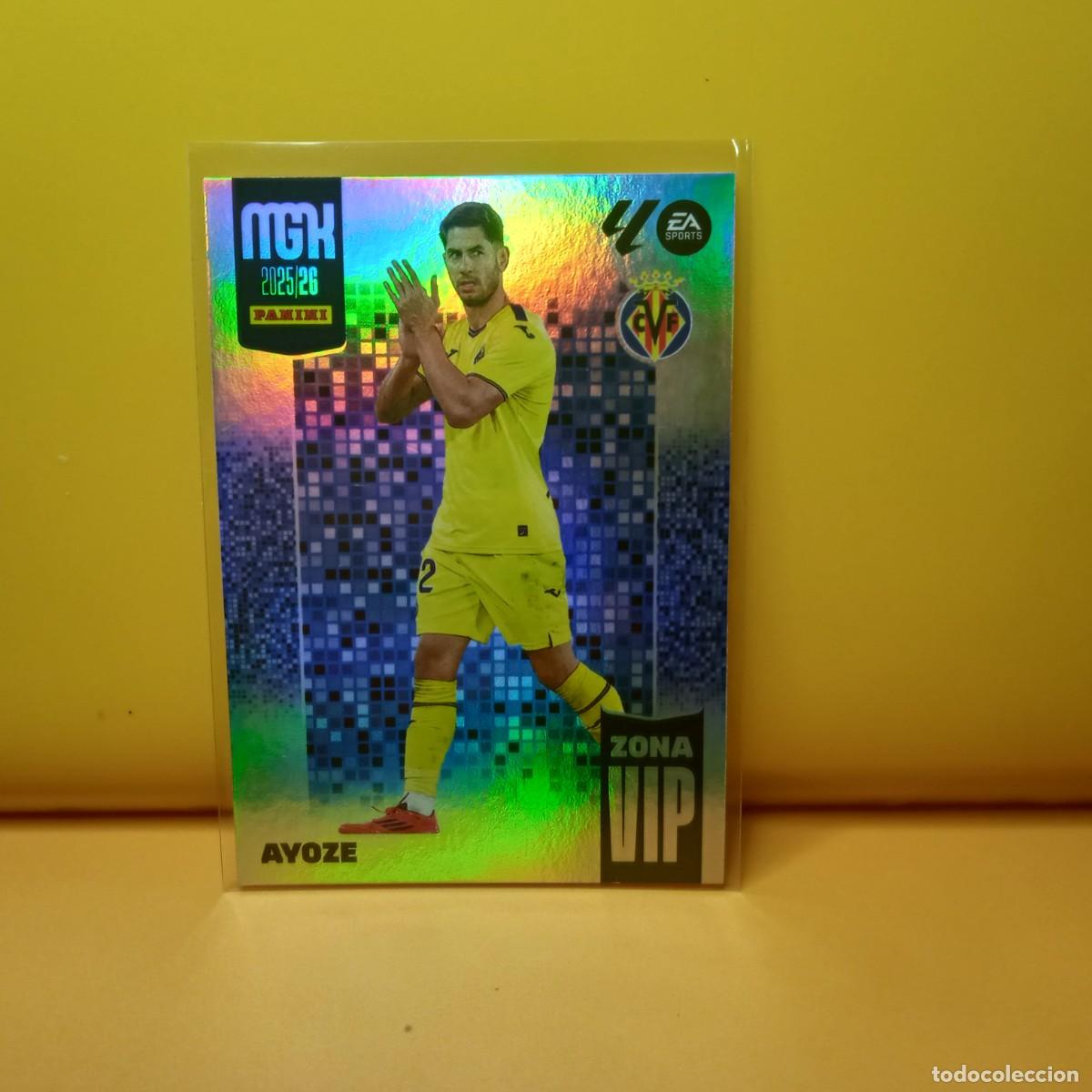 Cromos de f&uacute;tbol: MEGACRACKS 2025 2026 25 26 (ZONA VIP) VILLARREAL C.F AYOZE 388