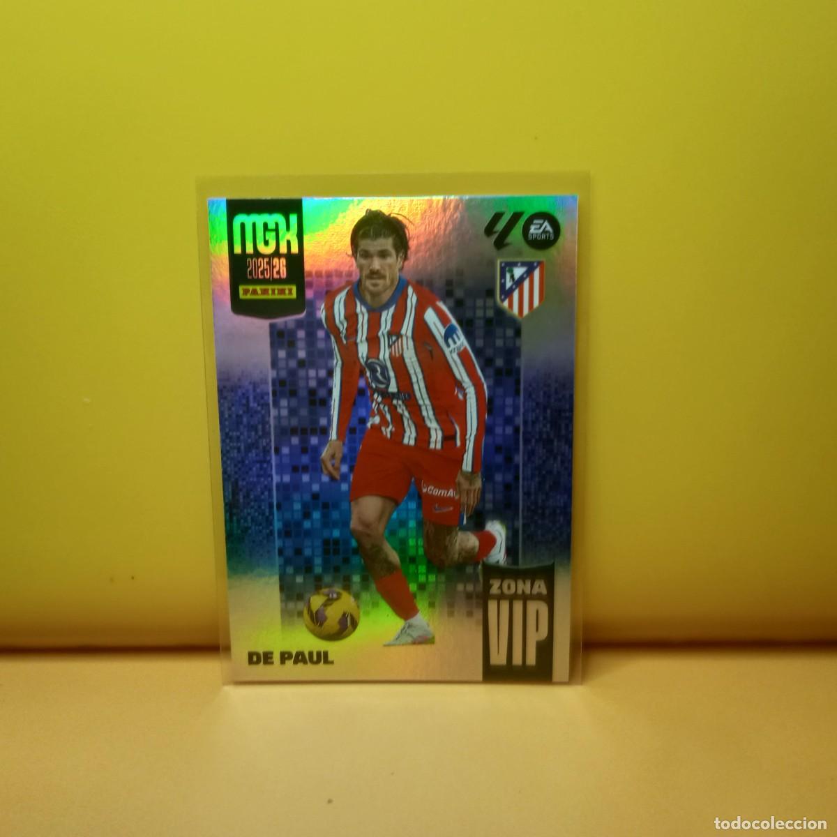 Cromos de f&uacute;tbol: MEGACRACKS 2025 2026 25 26 (ZONA VIP) ATL&Eacute;TICO DE MADRID DE PAUL 393