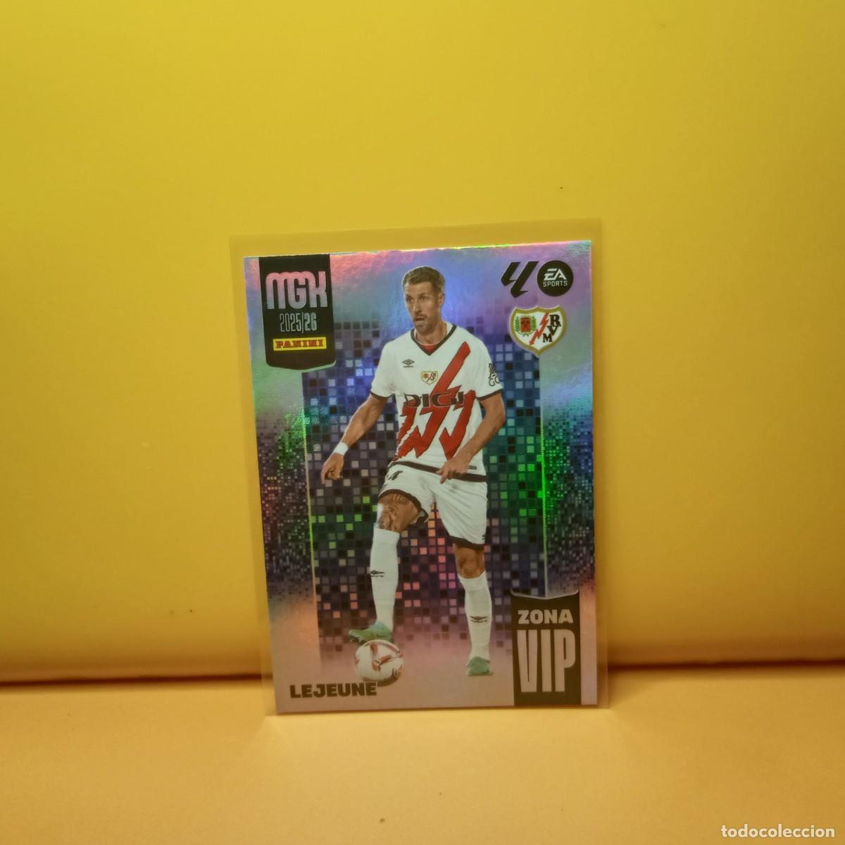 Cromos de f&uacute;tbol: MEGACRACKS 2025 2026 25 26 (ZONA VIP) RAYO VALLECANO LEJEUNE 400