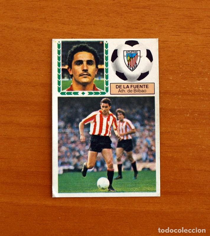 Cromos de f&uacute;tbol: Athletic de Bilbao - De la Fuente - Ediciones Este Liga 1983-1984, 83-84 - Nunca Pegado