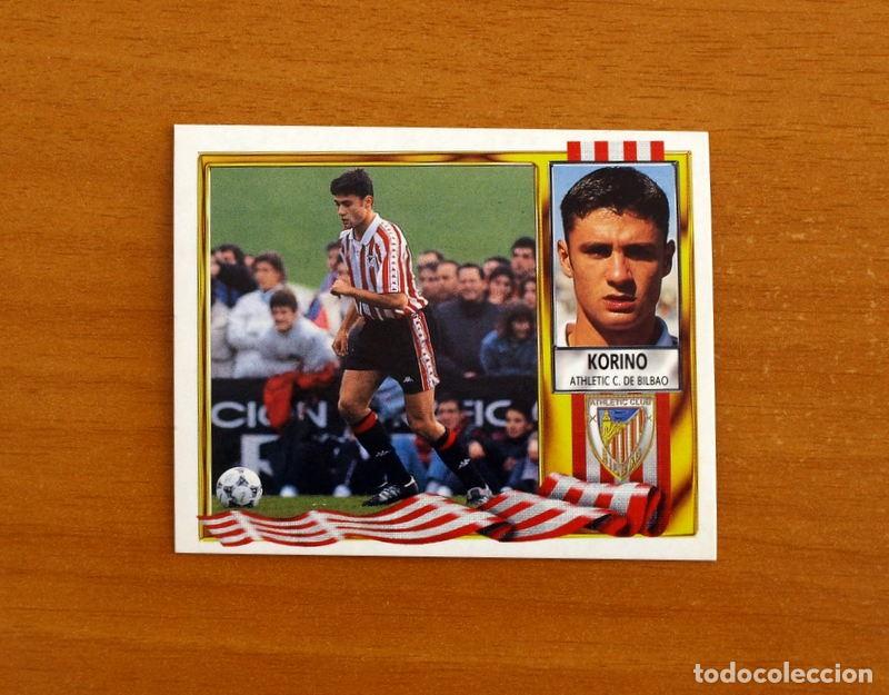 Cromos de f&uacute;tbol: Athletic de Bilbao - Korino - Ediciones Este Liga 1995-1996, 95-96 - Nunca pegado