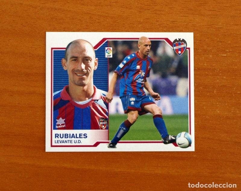 Cromos de f&uacute;tbol: Levante - Rubiales - Ediciciones Este Liga 2007-2008, 07-08 - Nunca pegado