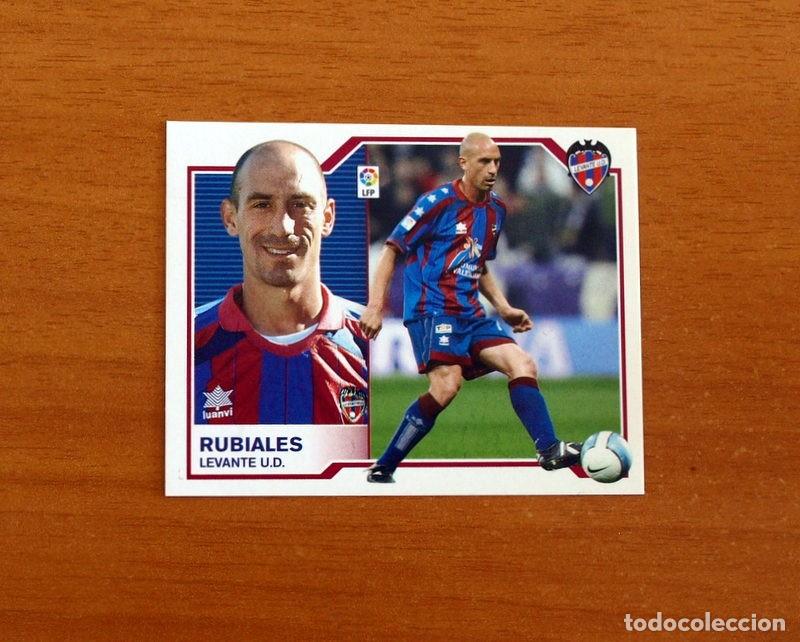 Cromos de f&uacute;tbol: Levante - Rubiales - Ediciciones Este Liga 2007-2008, 07-08 - Nunca pegado