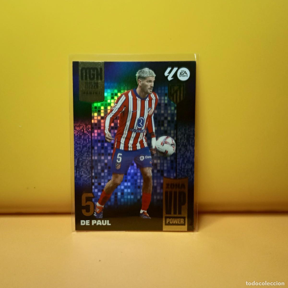 Cromos de f&uacute;tbol: MEGACRACKS 2025 2026 25 26 (ZONA VIP POWER) ATL&Eacute;TICO DE MADRID DE PAUL P 393