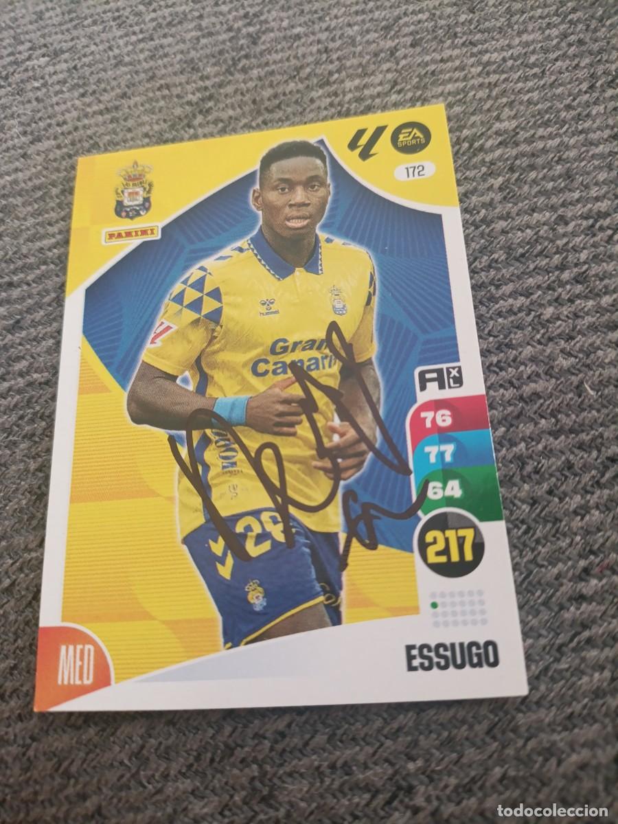Cromos de f&uacute;tbol: Auto original de Essugo Las Palmas