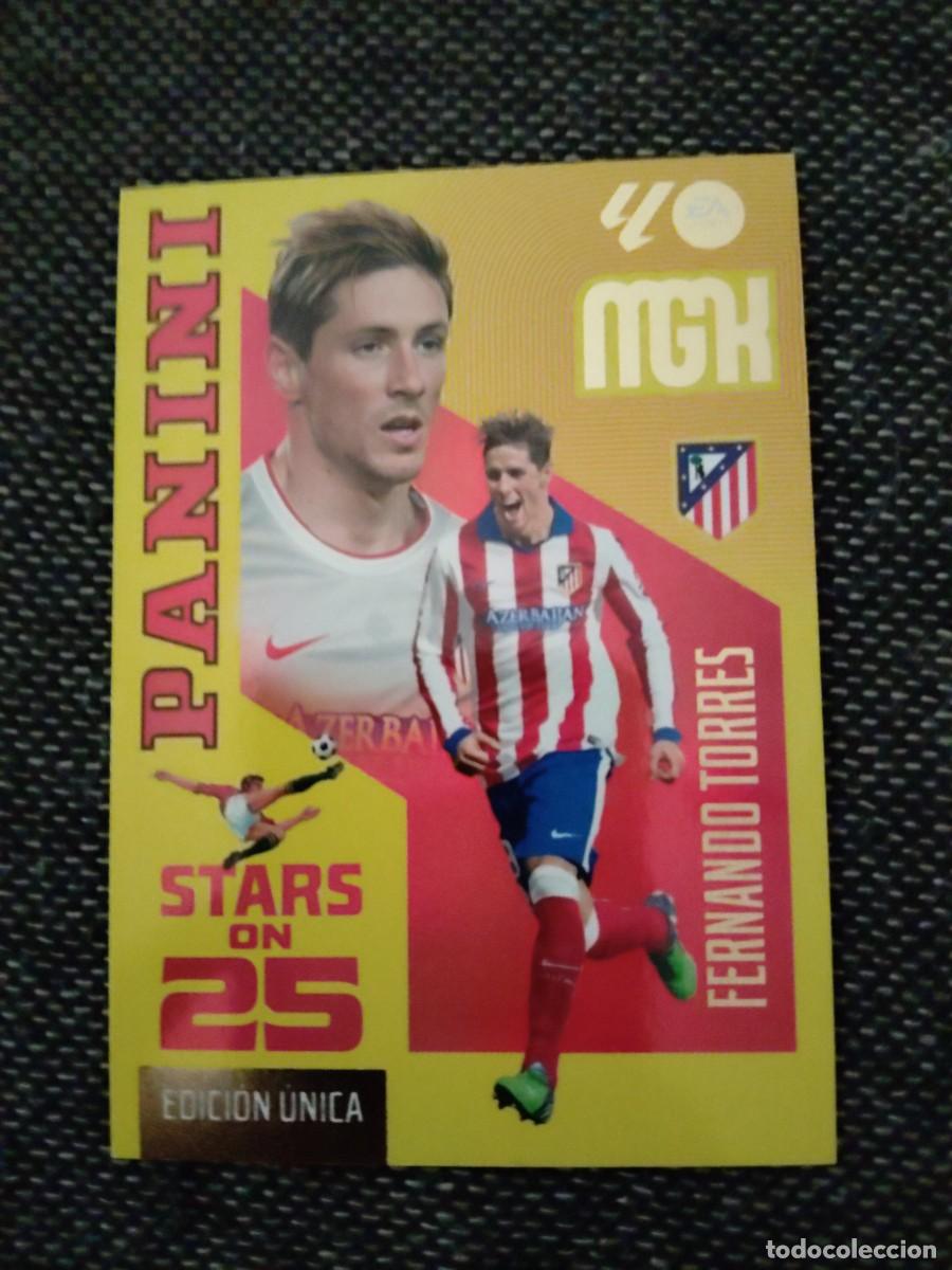 Cromos de f&uacute;tbol: 432 Fernando torres atl&eacute;tico de Madrid Panini stars on 25 megacracks 2026-27