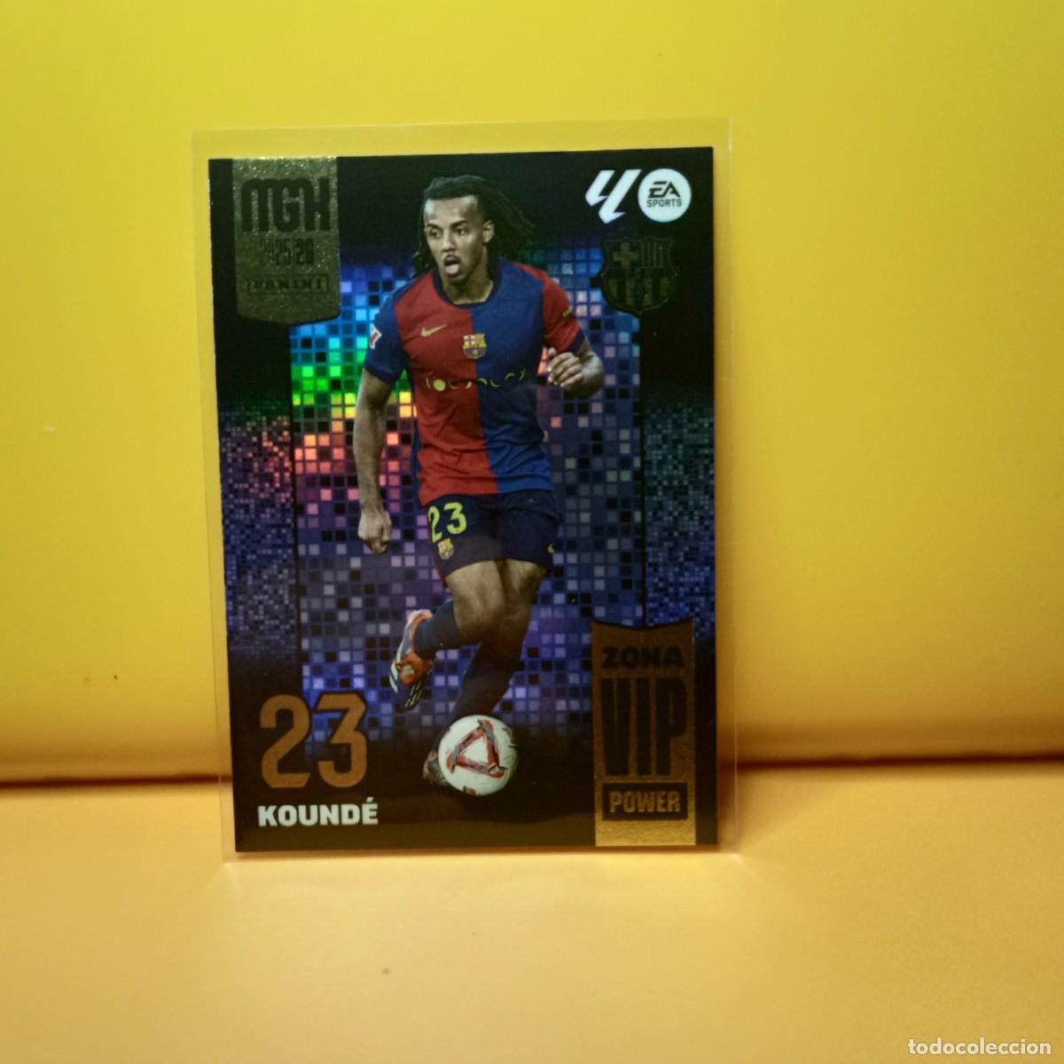 Cromos de f&uacute;tbol: MEGACRACKS 2025 2026 25 26 (ZONA VIP POWER) F.C BARCELONA KOUND&Eacute; P 399