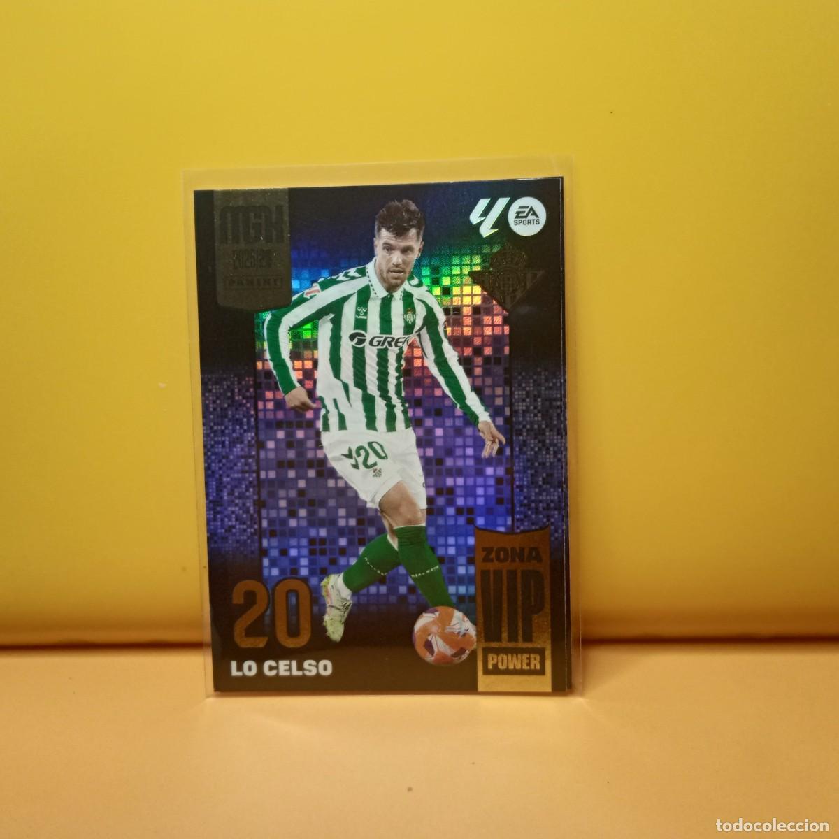 Cromos de f&uacute;tbol: MEGACRACKS 2025 2026 25 26 (ZONA VIP POWER) REAL BETIS LO CELSO P 401