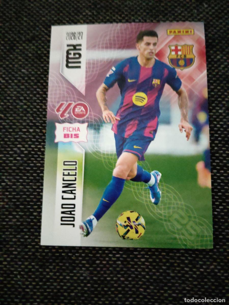 Cromos de f&uacute;tbol: 81 bis cancelo FC Barcelona megacracks 2026-27