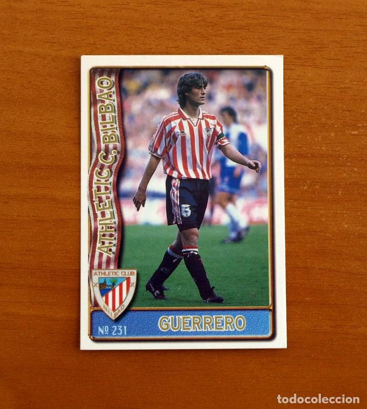 Cromos de f&uacute;tbol: Athletic Bilbao -N&ordm; 231 Julen Guerrero -Mundicromo Las Fichas de la Liga de F&uacute;tbol 1996-1997-96-97