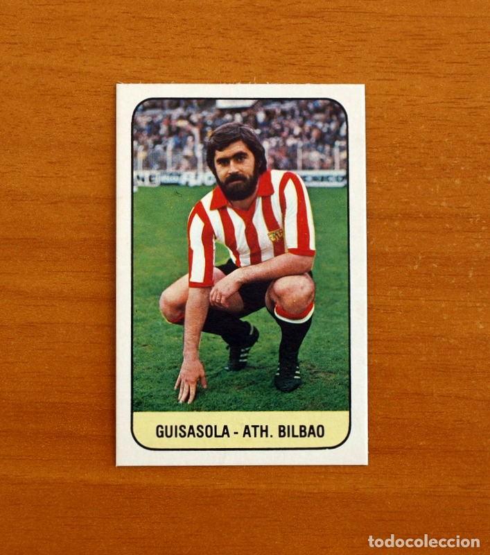 Cromos de f&uacute;tbol: Athletic de Bilbao - Guisasola - Ediciones Este Liga 1978-1979, 78-79 - Nunca pegado