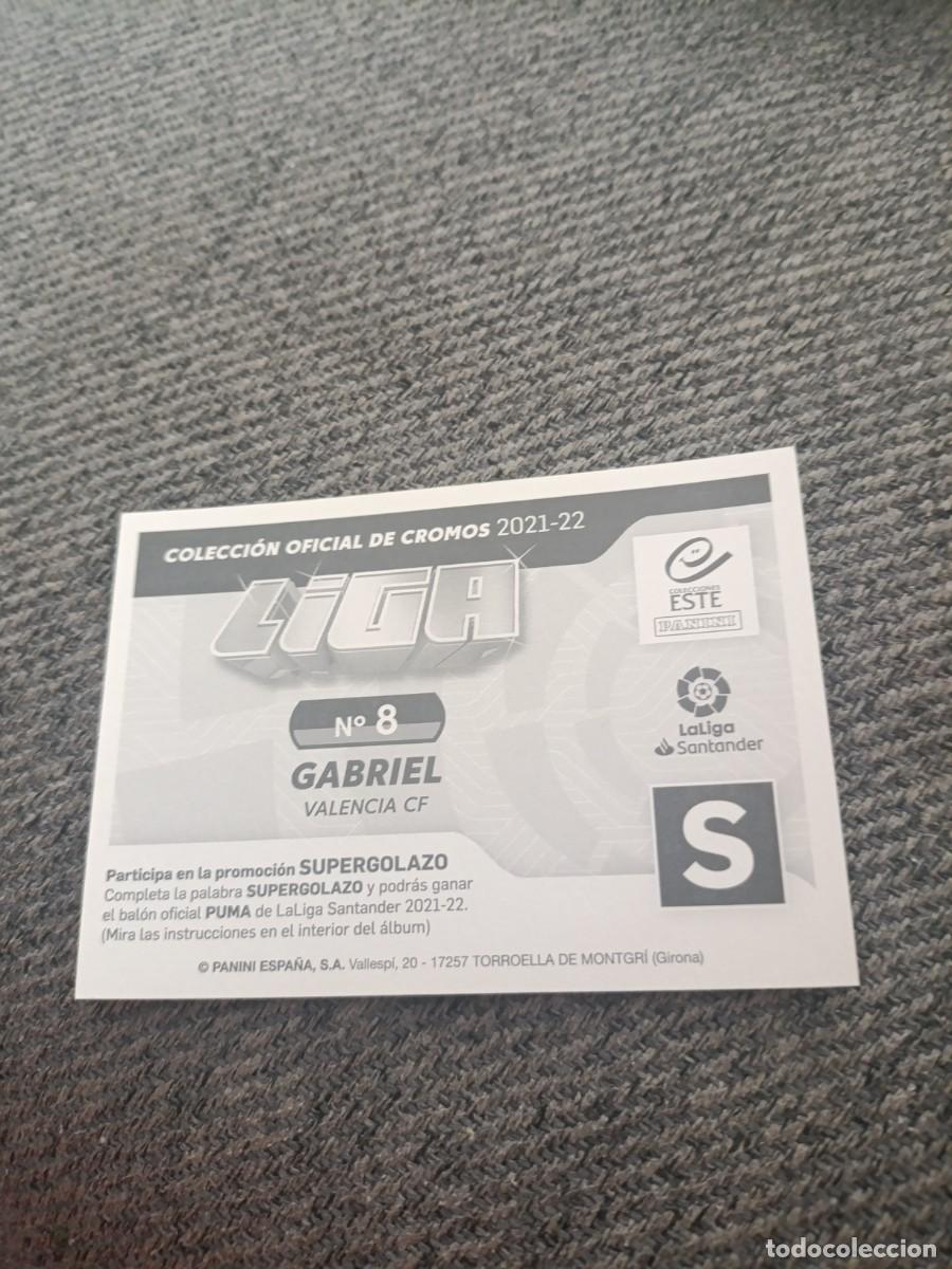 Cromos de f&uacute;tbol: Ed.este Gabriel Valencia - Foto 2
