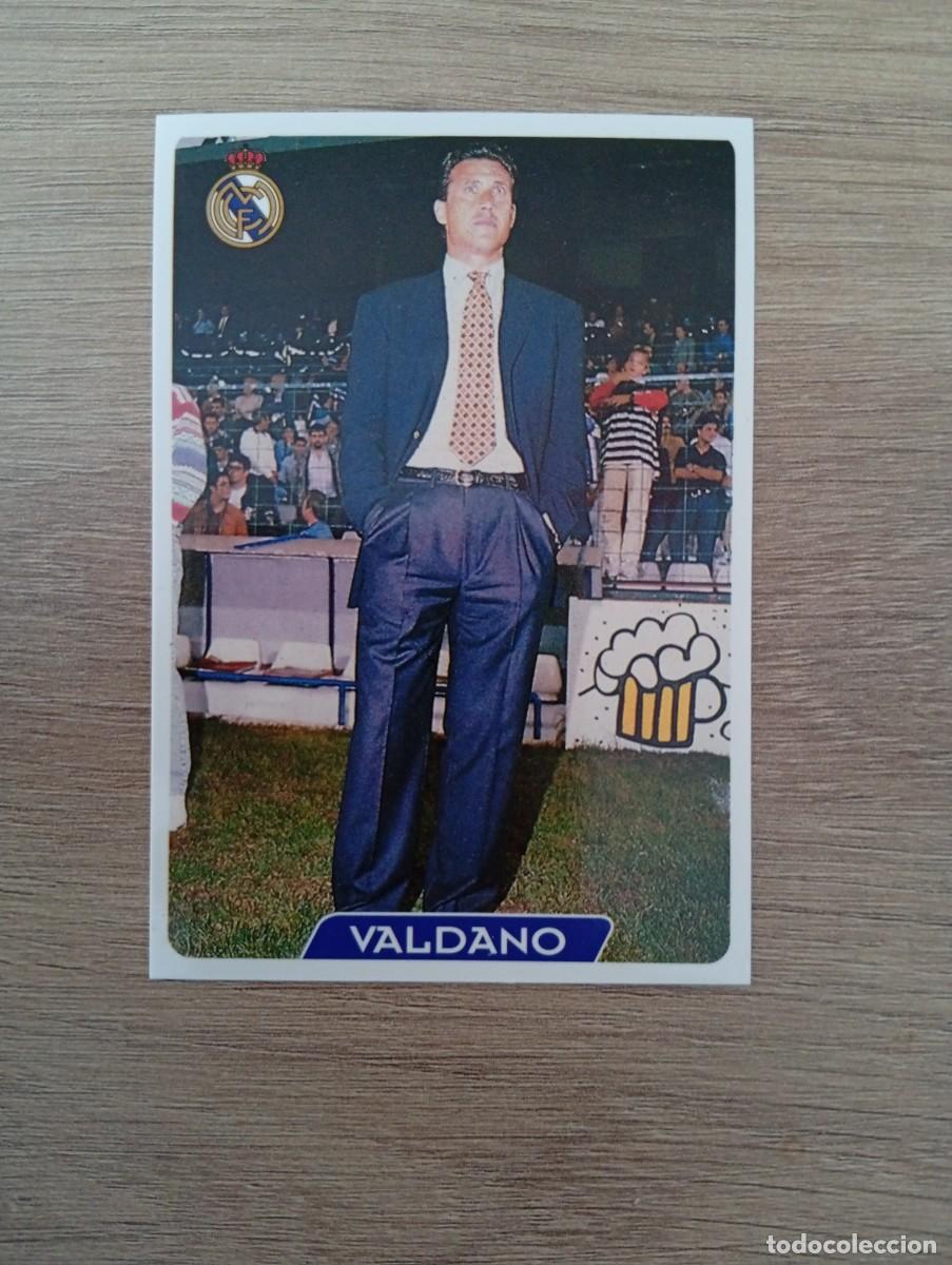Cromos de f&uacute;tbol: VALDANO 2 REAL MADRID MUNDICROMO FICHAS DE LA LIGA 95 96 1995 1996