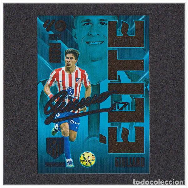 Figurine di Calcio: MEGACRACKS 2026 2027 26 27 PANINI GIULIANO 7 7P ELITE POWER ATL&Eacute;TICO MADRID COLECCI&Oacute;N LIGA ALBUM MGK