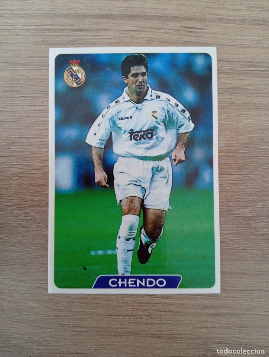 Football Stickers: CHENDO 5 REAL MADRID MUNDICROMO FICHAS DE LA LIGA 95 96 1995 1996