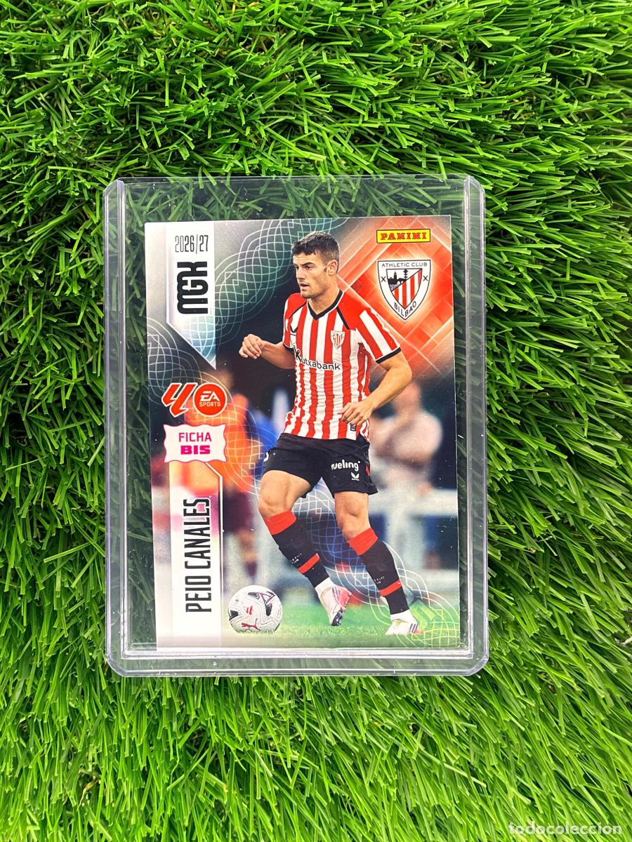 Cromos de f&uacute;tbol: N&ordm; 47BIS Peio Canales Fichas Bis Athletic Club Megacracks 26 27
