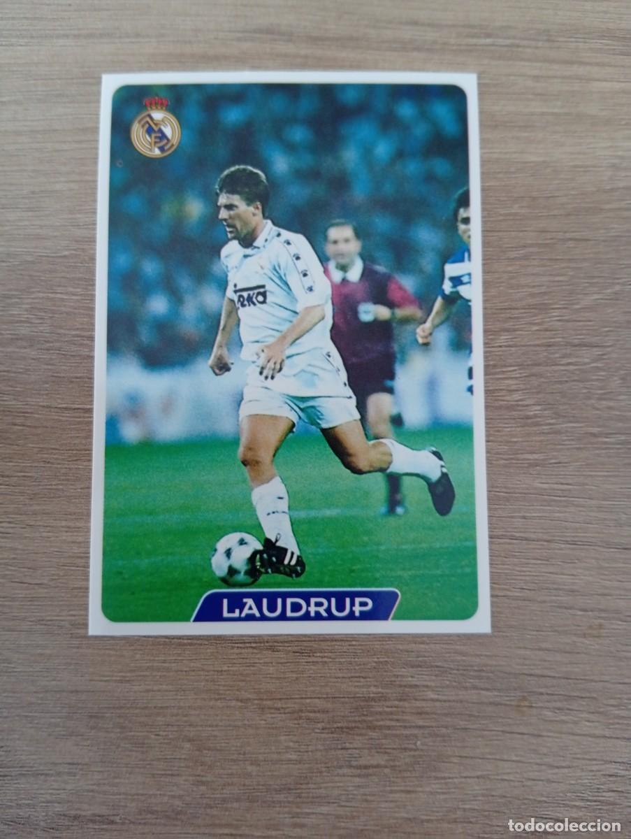 Cromos de f&uacute;tbol: LAUDRUP 12 REAL MADRID MUNDICROMO FICHAS DE LA LIGA 95 96 1995 1996