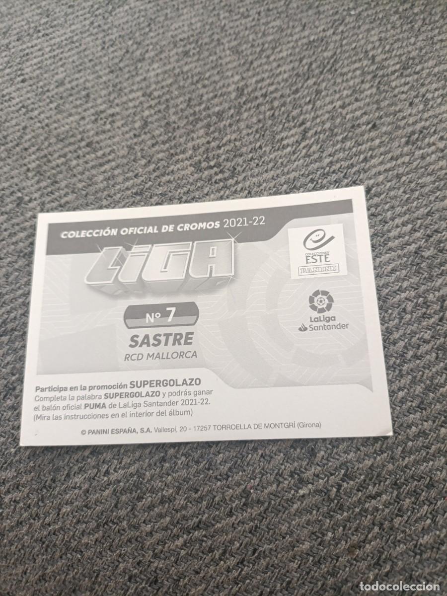 Cromos de f&uacute;tbol: Ed.este 21/22 Sastre Mallorca - Foto 2