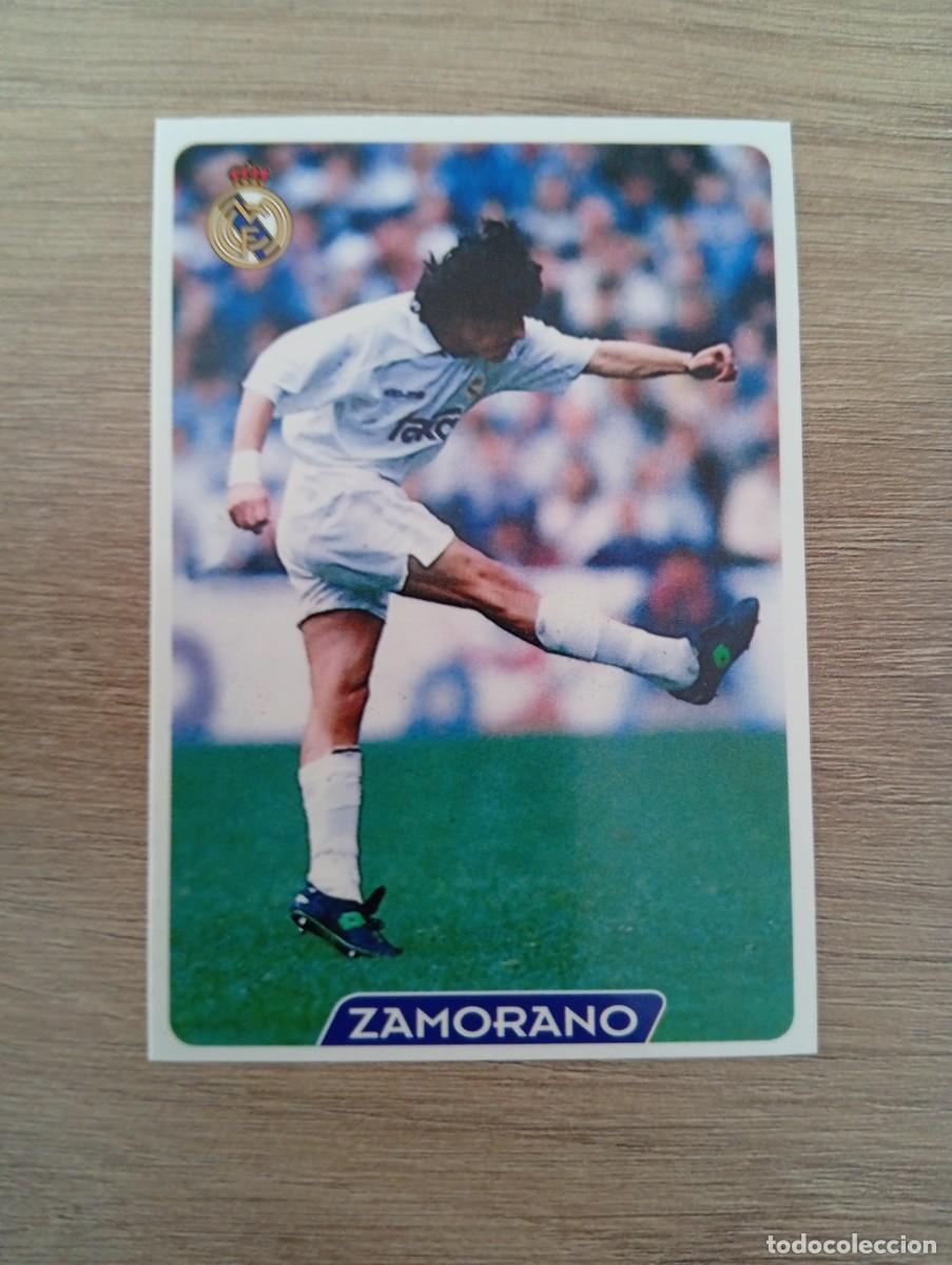Cromos de f&uacute;tbol: ZAMORANO 17 REAL MADRID MUNDICROMO FICHAS DE LA LIGA 95 96 1995 1996