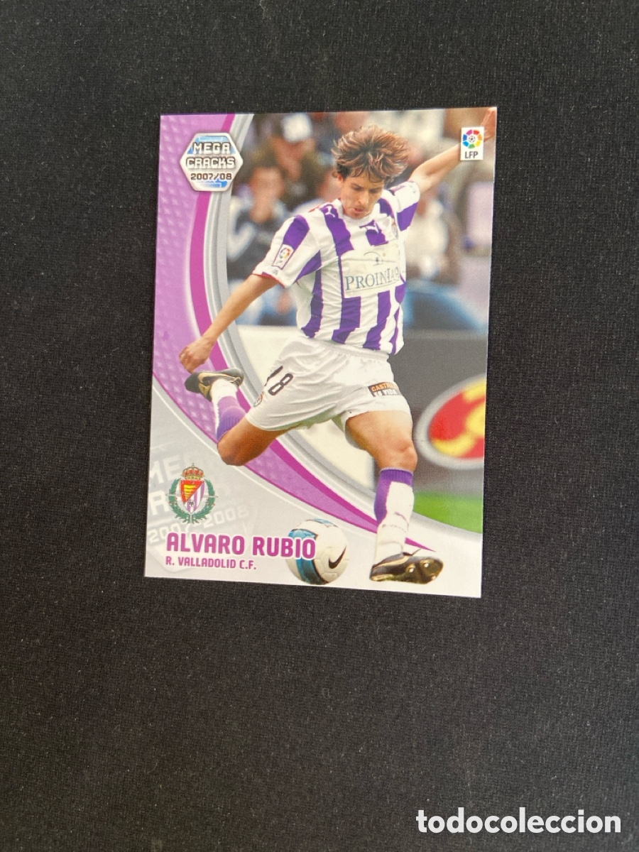 Cromos de f&uacute;tbol: ALVARO RUBIO 316 (VALLADOLID)