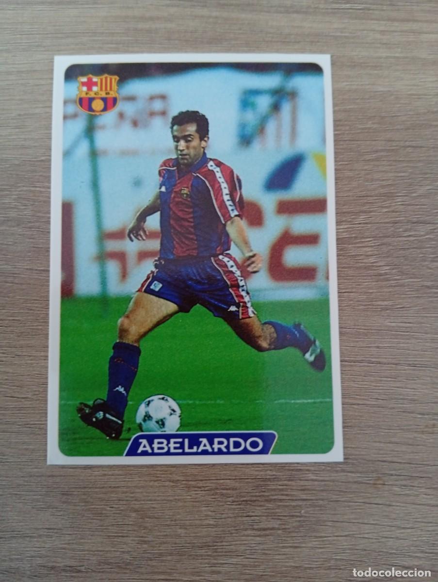 Cromos de f&uacute;tbol: ABELARDO 60 BARCELONA MUNDICROMO FICHAS DE LA LIGA 95 96 1995 1996
