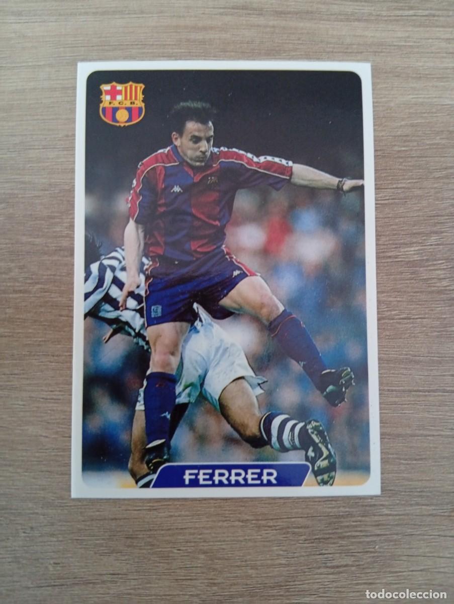 Cromos de f&uacute;tbol: FERRER 61 BARCELONA MUNDICROMO FICHAS DE LA LIGA 95 96 1995 1996