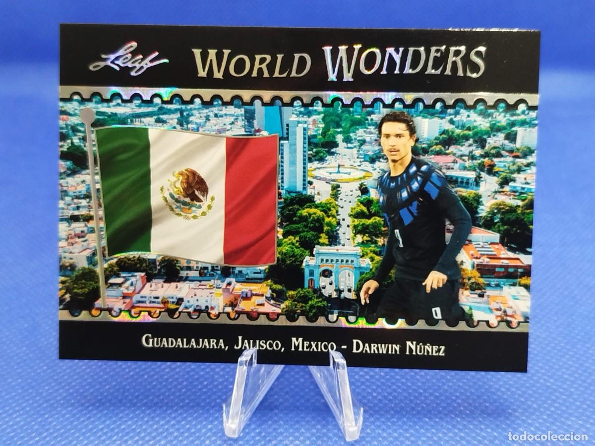 Cromos de f&uacute;tbol: #3 DARWIN NU&Ntilde;EZ MEXICO 2026 LEAF WORLD WONDERS SOCCER SET &ldquo;FIFA WORLD CUP USA & MEXICO & CANADA