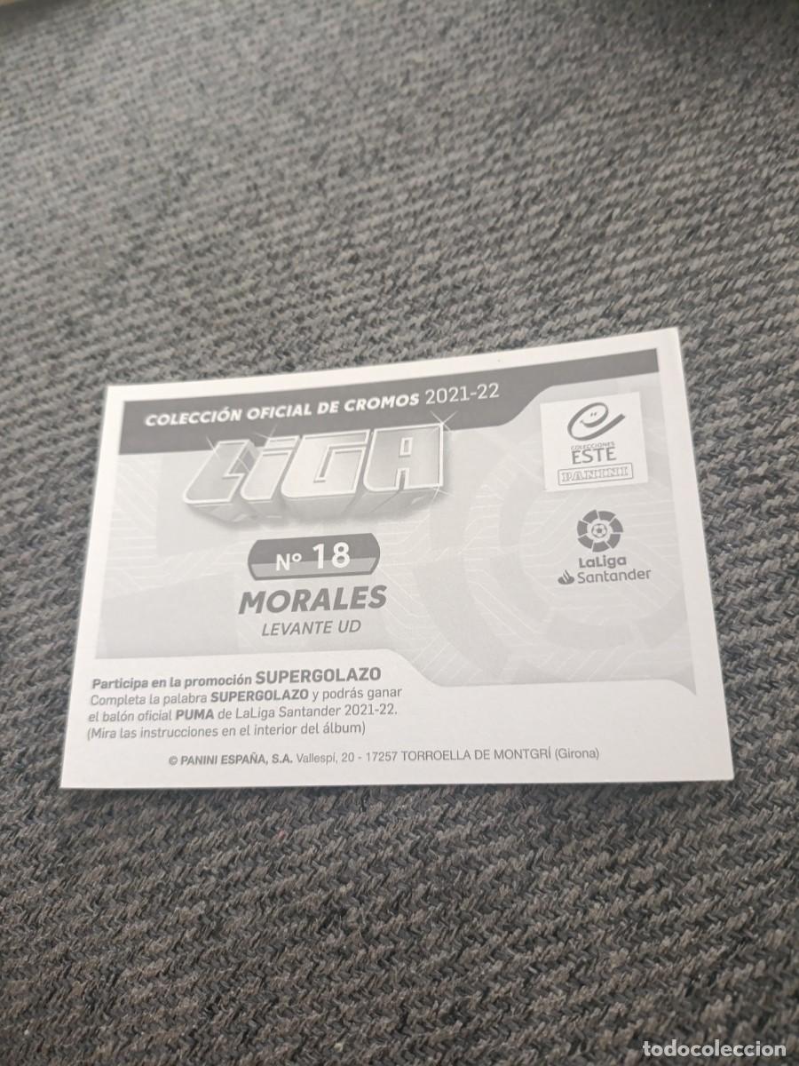 Cromos de f&uacute;tbol: Ed.este 21/22 Morales Levante - Foto 2