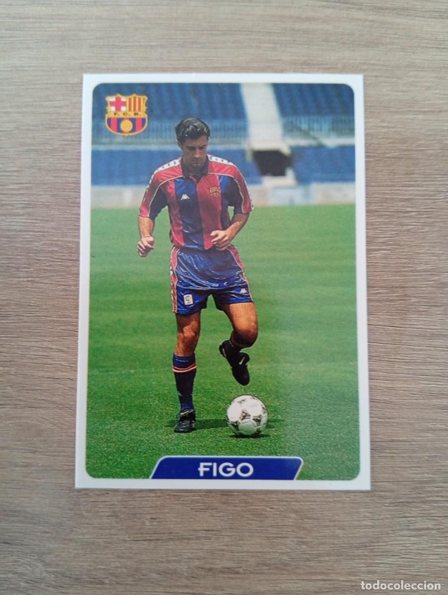 Cromos de f&uacute;tbol: FIGO ROOKIE 65 BARCELONA MUNDICROMO FICHAS DE LA LIGA 95 96 1995 1996
