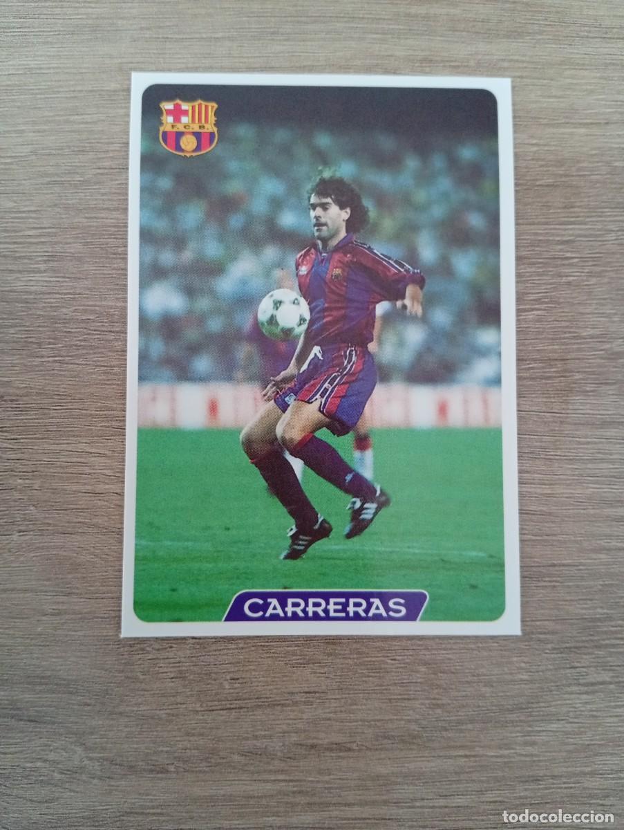 Football Stickers: CARRERAS 62 ULTIMA HORA BARCELONA MUNDICROMO FICHAS DE LA LIGA 95 96 1995 1996