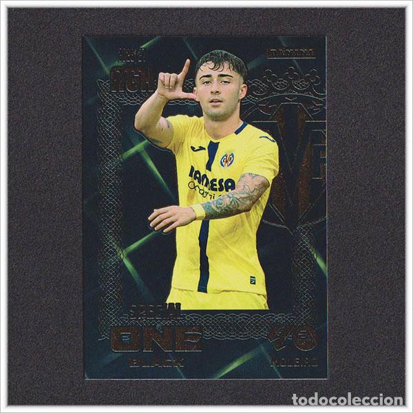 Cromos de f&uacute;tbol: MEGACRACKS 2026 2027 26 27 PANINI MOLEIRO SPECIAL ONE BLACK VILLARREAL COLECCI&Oacute;N ALBUM LIGA MGK