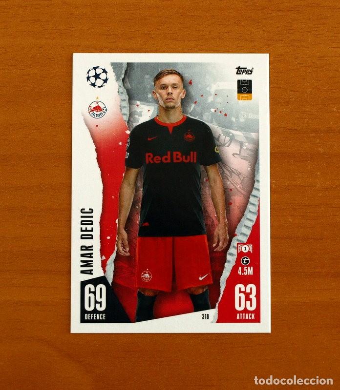 Cromos de f&uacute;tbol: FC Salzburg-Salzburgo -N&ordm; 318 Amar Dedic -Topps Match Attax Trading Card Game 2023-2024-23-24