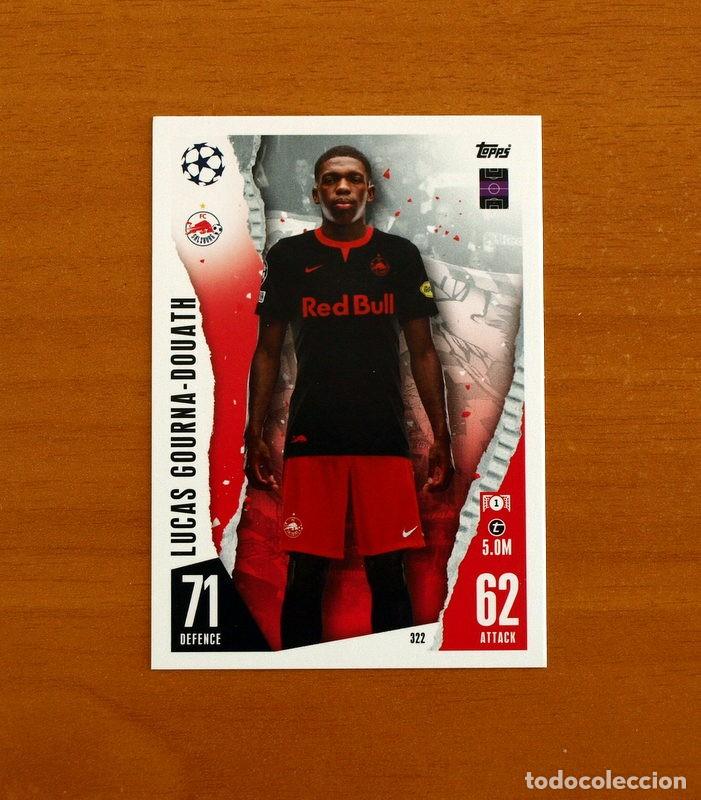 Cromos de f&uacute;tbol: Salzburg-Salzburgo -N&ordm; 322 Lucas Gourna Douath -Topps Match Attax Trading Card Game 2023-2024-23-24