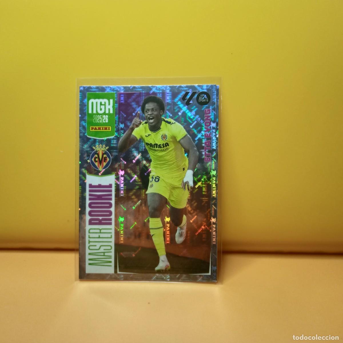 Figurine di Calcio: MEGACRACKS 2025 2026 25 26 (MASTER ROOKIE) VILLARREAL C.F ETTA EYONG 410