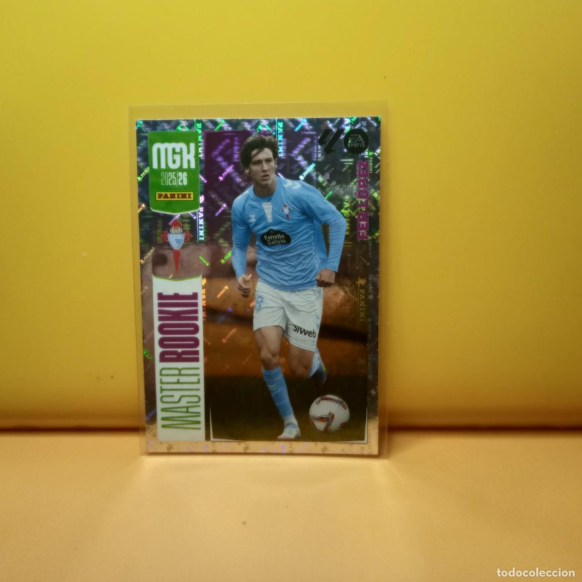 Cromos de f&uacute;tbol: MEGACRACKS 2025 2026 25 26 (MASTER ROOKIE) CELTA DE VIGOFER L&Oacute;PEZ 411