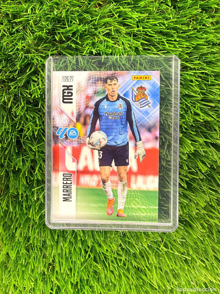 Cromos de f&uacute;tbol: N&ordm; 309 Marrero Real Sociedad Megacracks 26 27
