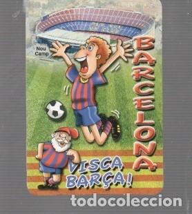 Cromos de f&uacute;tbol: CALENDARIO DEL A&Ntilde;O 2015 DEL BARCELONA DE PUBLICIDAD PE&Ntilde;A TARUJONBO CANTABRIA